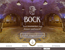 Tablet Screenshot of bock.hu